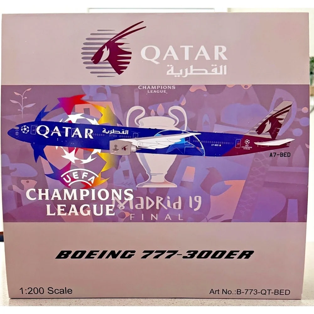 QATAR AIRWAYS/ B777-300ER/A7-BED/B-MODELS/B-773-QT-BED/1:200/NEW/69040826